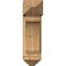 Ekena Millwork Legacy Arts and Crafts Rough Sawn Bracket w/ Offset Brace, Western Red Cedar, 8"W x 20"D x 28"H BKT0806X20X28LEC03RWR - alternate 2